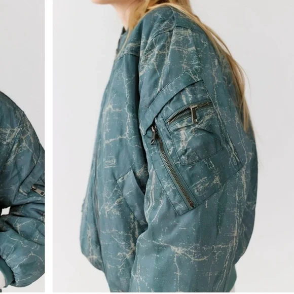 BDG Marcy Nylon Bomber Jacket - Picture 5 of 10